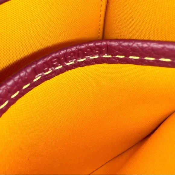 Goyard Belvedere II Messenger Bag Coated Canvas PM Burgundy - Picture 9 of 12